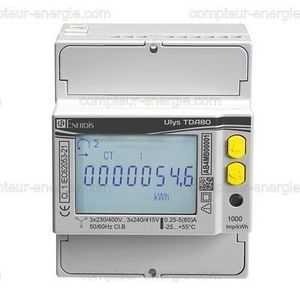 Polier Ingenierie - Compteur électrique modulaire - Tétra 80 A - MID Polier Ingenierie - Compteur électrique modulaire - Tétra 80 A - MID