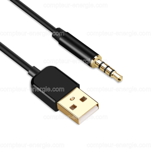 Câble Adaptateur USB TTL UART 3,3V FT232RL Jack Stéréo 3,5mm - Compatible Android Windows Mac