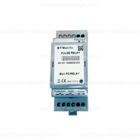 Convertisseur/Doubleur impulsion électronique -> 2 sorties relais