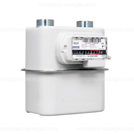 Compteur Propane à soufflets METRIX - G2,5HP - 4 m3/h