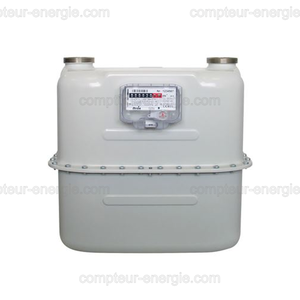 Compteur gaz à membranes - 100m3/h - équipé double BF