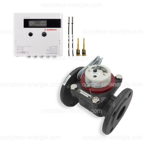 Compteur Energie Thermique à brides Mécanique MID Classe 3