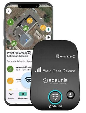 Testeur de réseau NB-IoT ou LTE-M