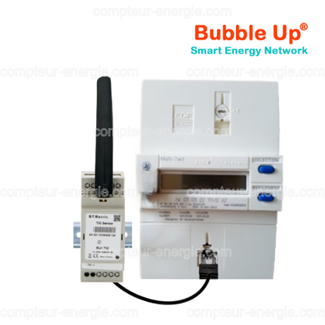 Bubble UP - LoRaWAN Privé - Décodeur TIC compteur EDF