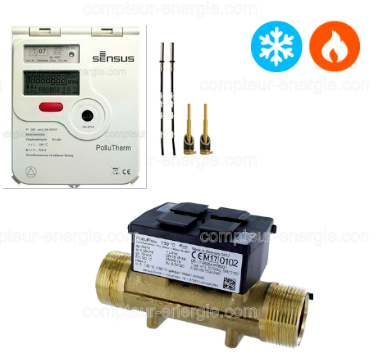 Compteur Energie Thermique Polluflow Chaud/Froid