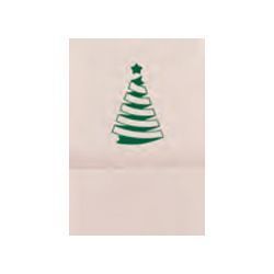 Pack de 200 mini-serviettes écologiques Feel Green NOËL SAPIN 1 pli