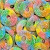 DULCEPLUS Anneaux MULTICOLORES sucrés en sac de 1 kg