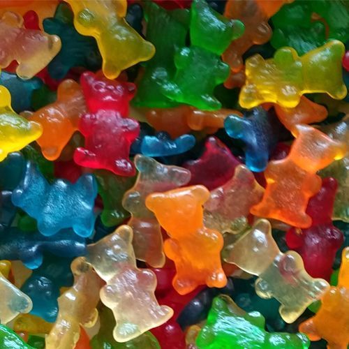 DULCEPLUS Ours lisses en sac de 1 kg