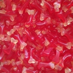 DULCEPLUS Os rouges LISSES en sac de 1 kg