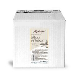 Mix à glace Montaigu NEUTRE saveur Lait 5 litres pour dessert glaçé et Sundae