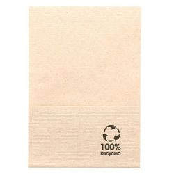 200 mini-serviettes 100% recyclée 1 pli