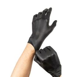 Gants en Nitrile noir taille L x 100