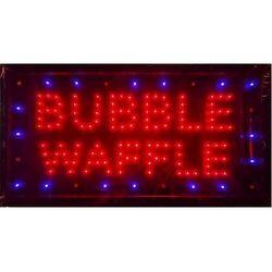 Panneau lumineux à LED clignotantes et statiques BUBBLE WAFFLE