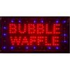 Panneau lumineux à LED clignotantes et statiques BUBBLE WAFFLE