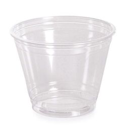 Carton de 1000 Pots à dessert 270ml en APET transparent