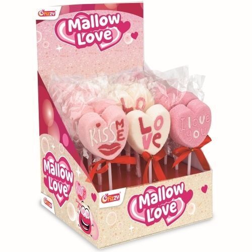 Fizzy Sucette MALLOW Love x 18