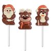 PRÉCOMMANDE | Confiserie Rohan Carton de 80 sucettes Trio de Noël assorties 35g en chocolat au lait
