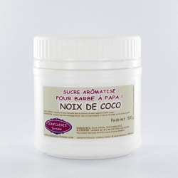 Sucre à barbe à papa NOIX DE COCO