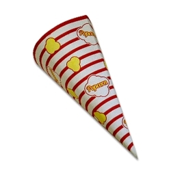 Cône en papier à Pop-Corn 75 cl x 250