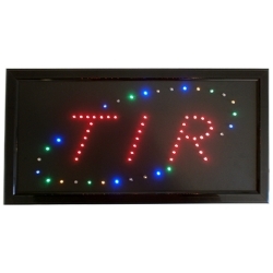 Panneau lumineux à LED clignotantes et statiques TIR