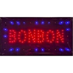 Panneau lumineux à LED clignotantes et statiques BONBONS