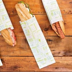 Sac à sandwich PAROLE 12 + 4 x 35 cm x 500