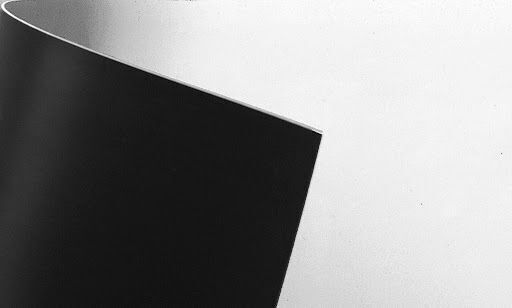 Tapis de danse réversible PVC Noir/Blanc - ignifugé - Largeur 200cm