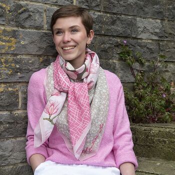Foulard "Magnolia"