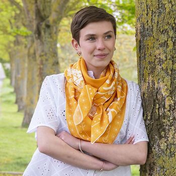 Foulard "Jaya" mangue