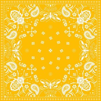 Foulard "Jaya" mangue