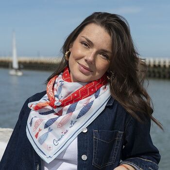 Foulard mini "Marine"