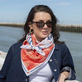 Foulard mini "Marine"