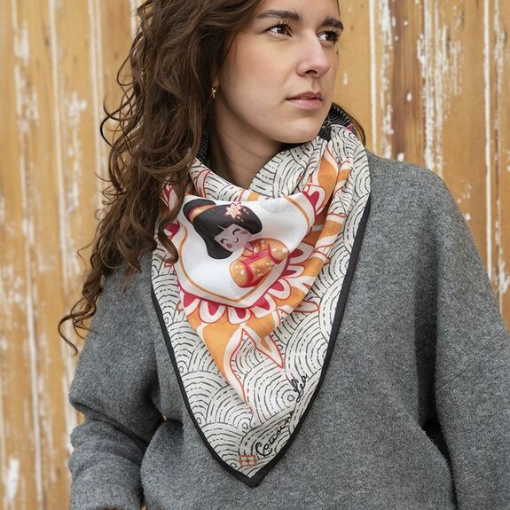Foulard mini "Yoko"