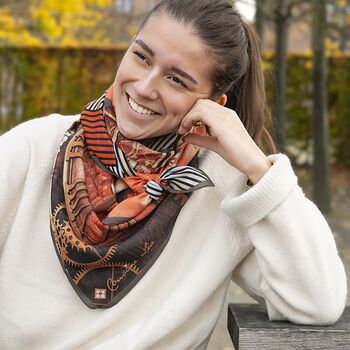 Mini scarves "Shizi"