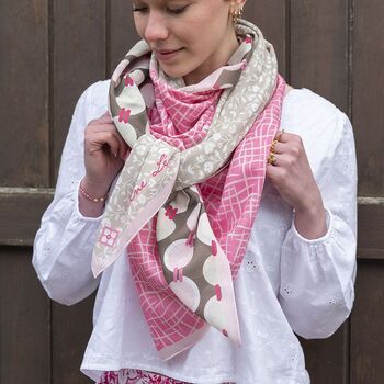 Foulard "Magnolia"