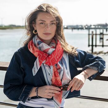 Foulard "Marine"