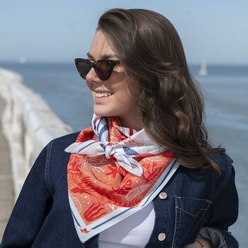 Foulard mini "Marine"