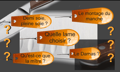 The knives, some infos before to make your choice