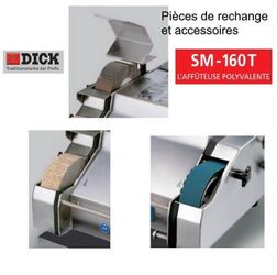 Pièces et accessoires pour affûteuse Dick SM 160T