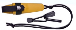 Eldris neck knife kit Morakniv Jaune