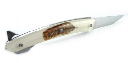 Folding knife Le Thiers® Verrou Claude Dozorme Plumes du Peintre 8913.PP