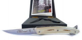 Folding knife Le Thiers® Verrou Claude Dozorme Plumes du Peintre 8913.PP