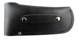 Lederetui für Taschenmesser 13 cm,schwarz