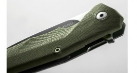 Lionsteel folding knife G10 Green TRE.GGR