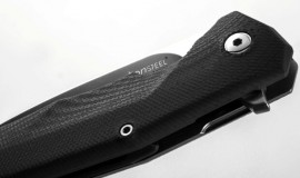 Lionsteel folding knife G10 Black TRE.GBK