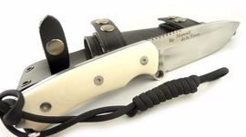 Survival knife Nieto Chaman Basico White
