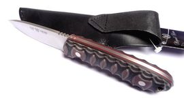 Hunting knife Nieto Viking brown katex handle