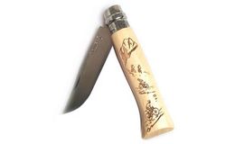 Opinel-Messer N° 8 radsport dekor