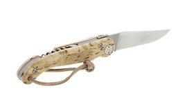 Claude Dozorme knife Baroudeur birch wood