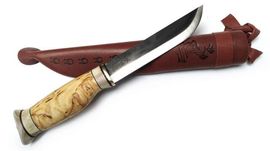 Lappish hunting and meat knife Wood-Jewel 23PM